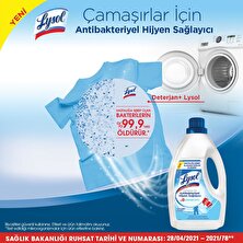 Lysol Çamaşırlar Için Antibakteriyel Hijyen Sağlayıcı 3 x 720 ml