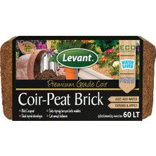 Levant - Cocopeat Sıkıştırılmış Hindistan Cevizi Kabuğu Torfu 60 Lt