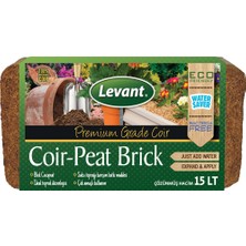 Levant - Cocopeat 15LT Sıkıştırılmış Hindistan Cevizi Kabuğu Torfu