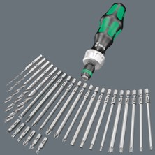 Wera K. Kompakt 60 RA Cırcır Tutuculu Bits Set 05051040001