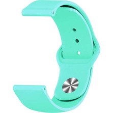 Nezih Case Xiaomi Mi Watch Color Uyumlu 22MM Silikon Kordon Turkuaz