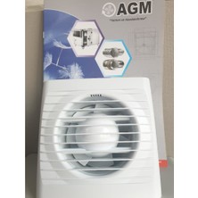 AGM Elektronik BAF100 Havalandırma Fanı 100 mm Boru Çapı 97 M3/h Güç 14 W Devir 2800