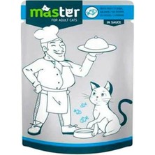 Master Balıklı Pouch Yaş Kedi Maması 80 gr