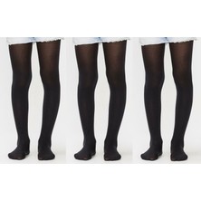 Penti 3 Adet Çocuk Külotlu Çorap Mikro 40