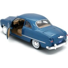 Motormax Motor Max 1:24 1949 Ford Coupe Diecast Model Araba Mavi