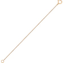 Altın Sepeti Altınsepeti Rose Altın 10 cm Kolye Uzatma Zinciri