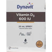 Dynavit Vitamin D3 600 Iu 20 ml