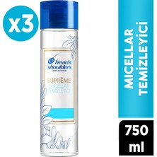 Head&shoulders Supreme Micellar Temizleyici Tonik 250 ml x 3