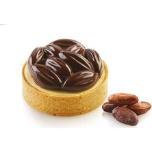 Silikomart Kit Tarte Ring Cocoa 70 mm. Kek Kalıbı