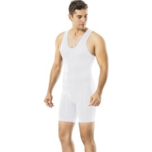 Şalcı Formfit Beden Küçülten Seamless Dikişsiz Erkek Tam Boy Korse
