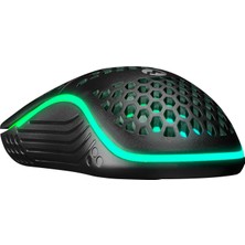 Everest Eco USB Siyah Makrolu 4d Optik Rgb Eco LED Işıklı 1600DPI 7 Renk Değiştirebilir Gaming Oyuncu Mouse + Logitech Mouse Pad