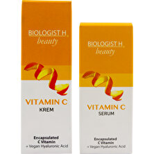 Bıologıst H Leke Karşıtı Ton Eşitleyici Aydınlatıcı Vitamin C Krem + C Serum