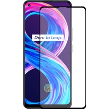 Kzy Realme 8 Pro Tam Kaplayan Temperli Ekran Koruyucu Cam