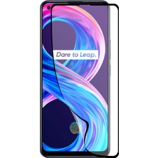 Kzy Realme 8 Pro Tam Kaplayan Fiber Nano Ekran Koruyucu Cam
