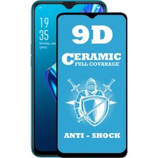 CaseArt Oppo A12 Tam Kaplayan Seramik Nano Esnek Ekran Koruyucu Cam