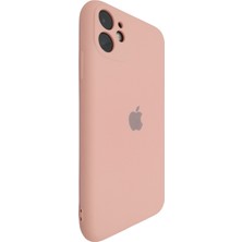 Pirok Store Iphone 11  Kamera Korumalı Içi Kadife Silikon  Kılıf