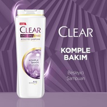 Clear Kepeğe Karşı Etkili Şampuan Besleyici Şampuan Komple Bakım 600 ML 1 Adet 