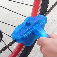 Hsgl Bisiklet Zinciri Fırcalı Temizleme Aparatı Mavi