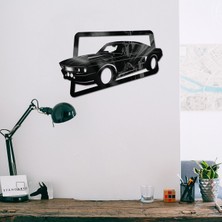 Makta Klasik Araba Figürlü Lazer Kesim Ahşap Tablo