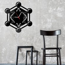 Makta W'clock Dekoratif Duvar Saati  Biyoloji