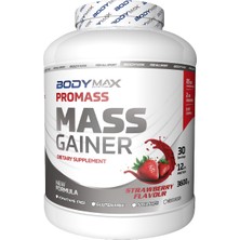 Bodymax Mass Gainer Karbonhidrat Tozu 3600 gr Çilek Aromalı