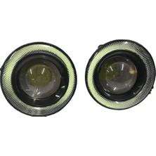 Teknoclub Mercekli Led Angel Sis Farı 76 mm