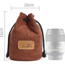S.c.cotton Taşınabilir Slr Lens Çantası Mikro Tek Kamera Çantası - Kahverengi  ( Yurt Dışından )