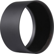 ZSZH Orta Telefoto Lens Için En Uygun Olanın 72MM Konu Tipi Düz Tüp Full Metal Lens Hood Gölge(Yurt Dışından)