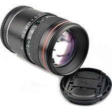Lightdow Sony Kameralar Için Lightdow  85MM F1.8 Sabit Odak Portre Makro Manuel Odak Kamera Lens (Yurt Dışından)