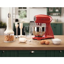 Smeg 50's Style Retro Krem El Blender Seti HBF02CREU