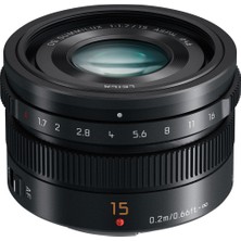 Panasonic Leica Dg Summilux 15MM F/1.7 Asph. Lens