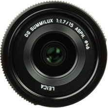 Panasonic Leica Dg Summilux 15MM F/1.7 Asph. Lens