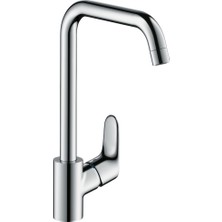 Hansgrohe Focus M41 Tek Kollu Eviye Bataryası Krom