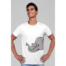Rock&Roll Anne Bebek Beyaz Kısa Kollu Erkek T-Shirt