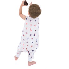 Enhitbaby Çocuk Bebek Yazlık Baharlık Uyku Tulumu Gemici Müslin 0,5 Tog 1-2 Yaş