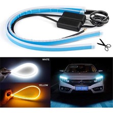 Kingstar Far Üstü Kayar LED Audi Tip Sinyalli, 60CM
