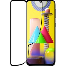 Case World Caseworld Samsung Galaxy M31 Fiber Nano Tam Kaplayan Ekran Koruyucu Esnek Cam