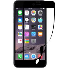 Case World Caseworld Apple iPhone 6 Siyah Fiber Nano Tam Kaplayan Ekran Koruyucu Esnek Cam