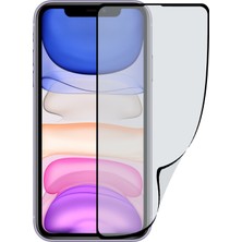 Case World Caseworld Apple iPhone 11 Fiber Nano Tam Kaplayan Ekran Koruyucu Esnek Cam
