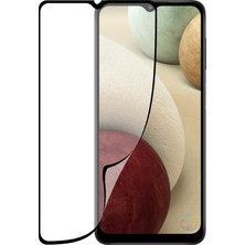 Case World Caseworld Samsung Galaxy A12 Fiber Nano Tam Kaplayan Ekran Koruyucu Esnek Cam