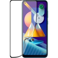 Case World Caseworld Samsung Galaxy M11 Fiber Nano Tam Kaplayan Ekran Koruyucu Esnek Cam