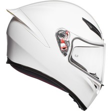 Agv K1 Solid Beyaz White Kapalı Kask