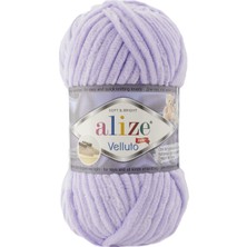 Alize Velluto Baby 146 Lila
