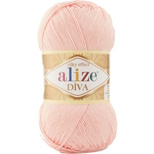 Alize Diva 143 Pudra Sılky Effect 100 Gr.