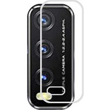 Smcase Vivo Y20S Kamera Lens Koruyucu Nano Şeffaf