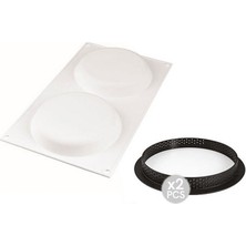 Silikomart Kit Tarte Ring Round 150 mm Kek Kalıbı