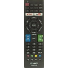 Huayu Kl RM-L1346 Sharp Netflıx ve Youtube Tuşlu Lcd-Led Tv Kumanda