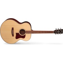 Seagull Elektro Akustik Gitar Kılıflı Jumbo Cutaway