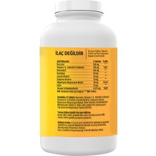 FLX Quercetin Complex Kuersetin Ester C Vitamin D Aserola Rutin Resveratrol Magnezyum Bromelain 180 Tablet