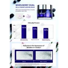 When Berry Dual Gel & Cream Anti-Aging Sleeping Mask - Berry Dual Jel & Krem  Uyku Maskesi 30 ml